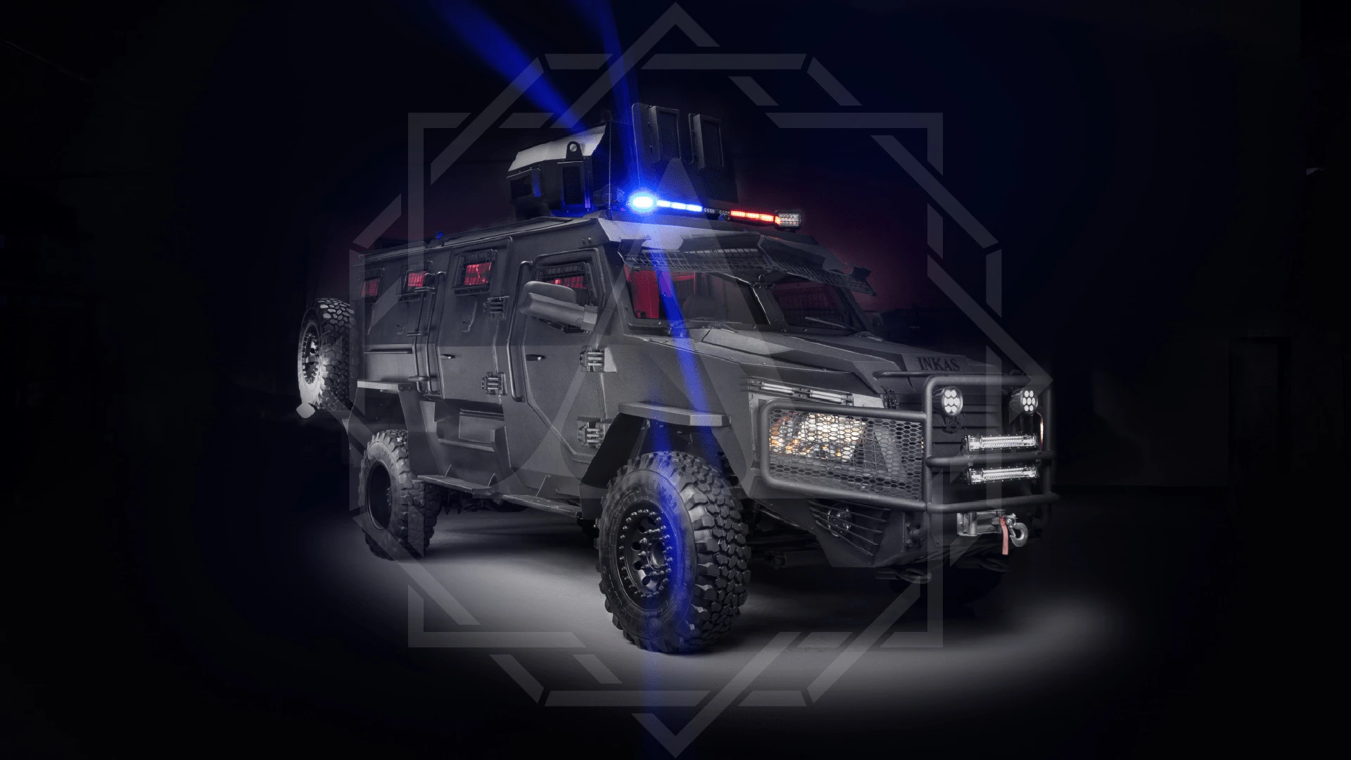 Armored Aksum MAX DS SWAT Tactical Vehicle - Armored Cars, Bulletproof ...